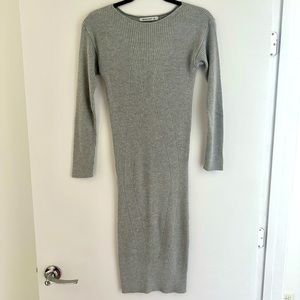 Women’s midi bodycon knit dress